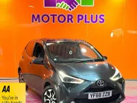Used Toyota Aygo X-plore 71 HP (52 kW) 2018 Grey Hatchback
