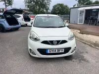 Used Nissan Micra Acenta 2014 White Hatchback