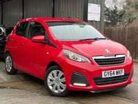 Begagnad Peugeot 108 Active 68 HK (50 kW) 2014 Röd Halvkombi