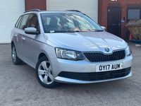 Used Skoda Fabia SE 90 HP (66 kW) 2017 Silver Estate