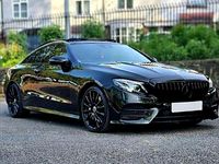 Used Mercedes E300 AMG Line Premium Plus 245 HP (180 kW) 2017 Black Coupe