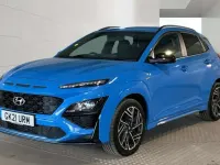 Used Hyundai Kona N Line 120 HP (88 kW) 2021 Blue SUV