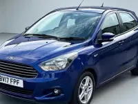 Used Ford Ka Plus Zetec 2017 Blue Hatchback