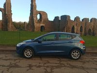 Used Ford Fiesta Zetec 100 HP (73 kW) 2018 Blue Hatchback
