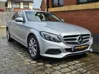 Begagnad Mercedes C220 2016 Silver Sedan