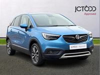 Used Vauxhall Crossland X Elite 128 HP (94 kW) 2019 Blue SUV