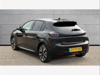 Used Peugeot e-208 Premium 100 kW (136 HP) 2021 Black Hatchback