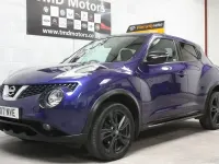 Used Nissan Juke N-Connecta 110 HP (80 kW) 2017 Blue SUV