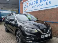 Used Nissan Qashqai N-Connecta 115 HP (84 kW) 2017 Black SUV