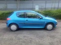 Used Peugeot 206 68 HP (50 kW) 2002 Blue Hatchback