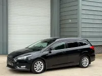 Used Ford Focus Titanium 125 HP (91 kW) 2016 Black Estate
