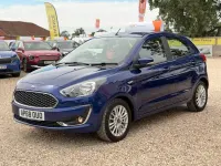 Used Ford Ka Plus Zetec 2019 Blue Hatchback