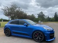 Used Porsche Macan S 2016 Blue SUV