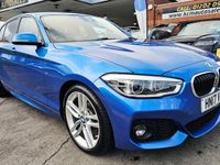 Used BMW 118 M Sport 2017 Blue Hatchback