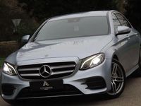 Used Mercedes E220 AMG line 194 HP (142 kW) 2017 Silver Sedan