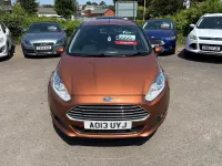 Used Ford Fiesta Zetec 82 HP (60 kW) 2013 Yellow Hatchback