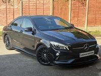 Used Mercedes CLA220 AMG line 2018 Black Sedan