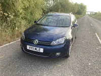 Used VW Golf VI Sportline 105 HP (77 kW) 2011 Blue Estate