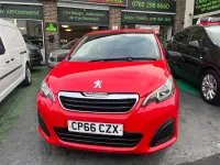 Used Peugeot 108 Access 68 HP (50 kW) 2016 Red Hatchback