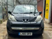 Used Peugeot 107 68 HP (50 kW) 2010 Black Hatchback