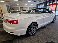 Used Audi A5 Cabriolet S-Line 2017 White Cabriolet