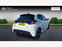 New Toyota Yaris Hybrid 2025 White Hatchback