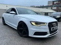 Used Audi A6 Black Edition 177 HP (130 kW) 2013 White Sedan