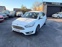 Used Ford Focus Zetec 2017 White Hatchback