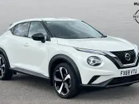 Used Nissan Juke N-Connecta 117 HP (86 kW) 2019 White SUV