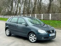 Used VW Polo Match 80 HP (58 kW) 2008 Grey Hatchback
