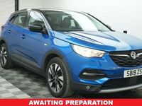 Used Vauxhall Grandland X Sport 130 HP (95 kW) 2019 Blue SUV