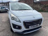 Used Peugeot 3008 Allure 2015 White Hatchback