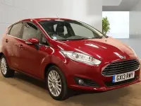 Used Ford Fiesta Titanium 2013 Red Hatchback