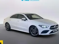 Used Mercedes CLA180 AMG line 136 HP (100 kW) 2022 White Coupe