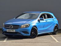 Used Mercedes A200 136 HP (100 kW) 2014 Blue Hatchback