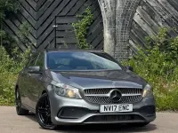 Used Mercedes A200 AMG line 136 HP (100 kW) 2017 Grey Hatchback