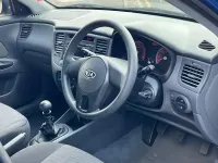 Used Kia Rio 109 HP (80 kW) 2011 Blue Hatchback