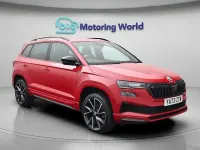 Used Skoda Karoq SportLine 150 HP (110 kW) 2023 Red SUV