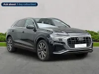 Używany Audi Q8 S-Line 340 KM (250 kW) 2023 Czarny SUV