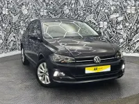 Used VW Polo Match 95 HP (69 kW) 2021 Black Hatchback