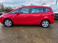 Used Vauxhall Zafira Tourer 2014 Red MPV