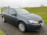 Used VW Golf VII S 105 HP (77 kW) 2012 Blue Hatchback