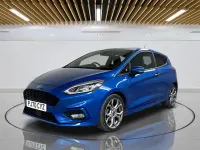 Usado Ford Fiesta ST-Line 155 HP (114 kW) 2020 Azul Citadino