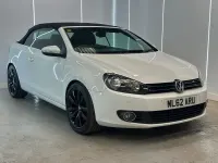 Used VW Golf Cabriolet GT 2012 White Cabriolet