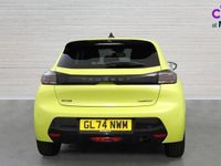 Used Peugeot 208 Allure 101 HP (74 kW) 2024 Yellow Hatchback