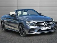 Used Mercedes C43 AMG Premium 385 HP (283 kW) 2019 Grey Cabriolet