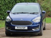 Used Ford Ka Plus Zetec 2019 Blue Hatchback