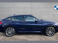 Used BMW X4 M Sport 187 HP (137 kW) 2022 Blue SUV