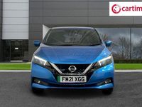 Used Nissan Leaf N-Connecta 160 kW (218 HP) 2021 Blue Hatchback