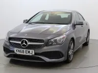 Used Mercedes CLA180 AMG line 2018 Grey Coupe